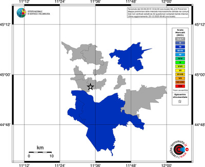 Mappa MCS - territori comuni