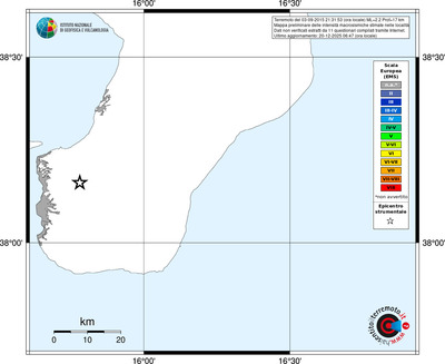 Mappa EMS - territori località