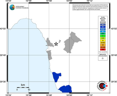 Mappa MCS - territori comuni