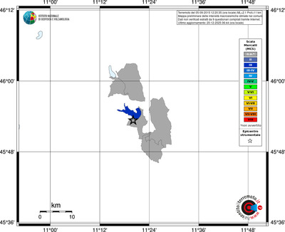 Mappa MCS - territori comuni