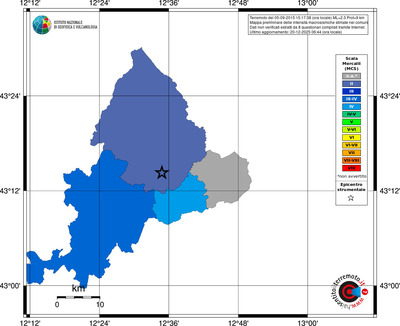 Mappa MCS - territori comuni