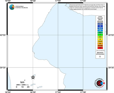 Mappa MCS - territori località