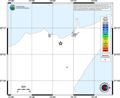 Mappa MCS - territori località