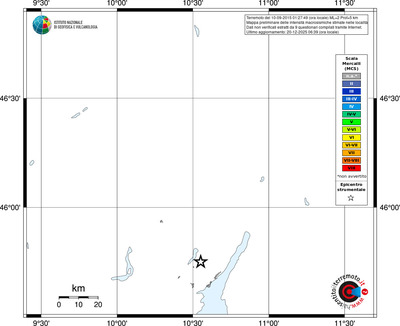 Mappa MCS - territori località