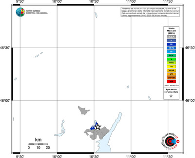 Mappa MCS - territori comuni