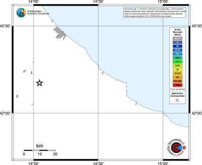 Mappa MCS - territori località