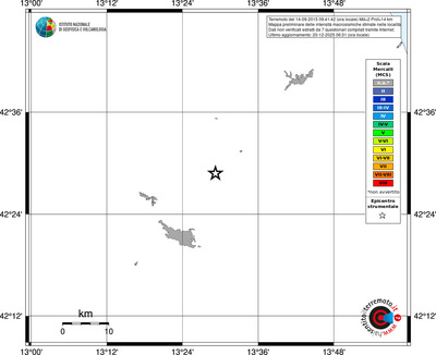 Mappa MCS - territori località