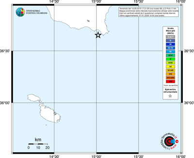 Mappa MCS - territori località
