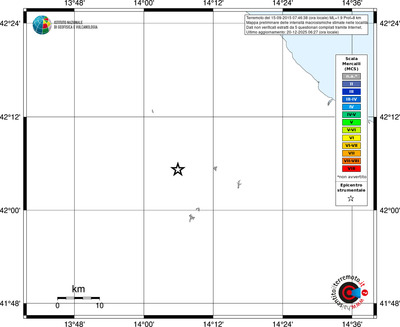 Mappa MCS - territori località