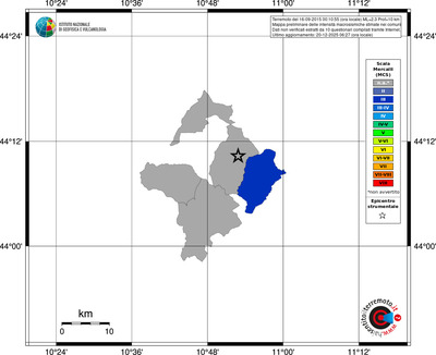 Mappa MCS - territori comuni
