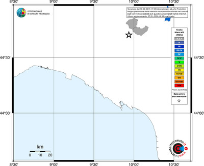 Mappa MCS - territori comuni