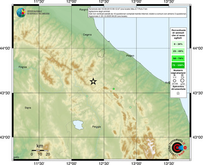 Mappa comuni con almeno 3 questionari