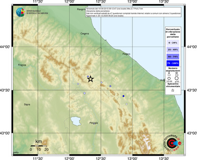 Mappa comuni con almeno 3 questionari