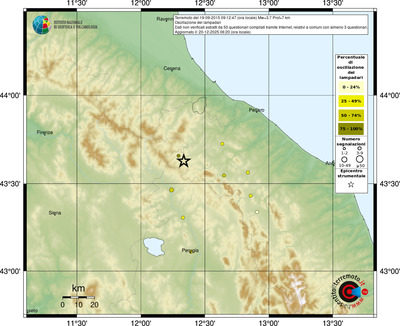 Mappa comuni con almeno 3 questionari