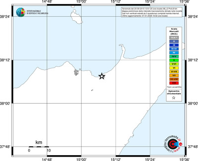 Mappa MCS - territori località
