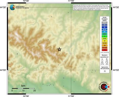 Mappa EMS - località