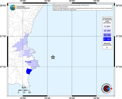 Mappa territorio comunale con almeno 3 questionari