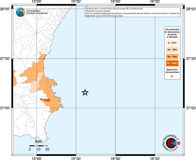 Mappa territorio comunale con almeno 3 questionari