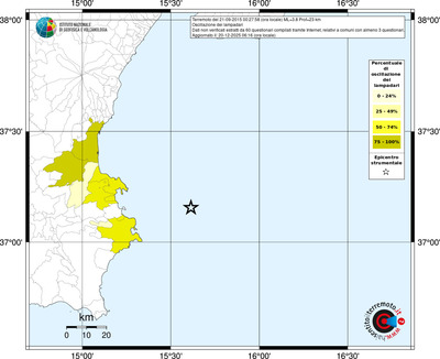 Mappa territorio comunale con almeno 3 questionari