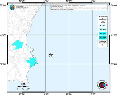 Mappa territorio comunale con almeno 3 questionari