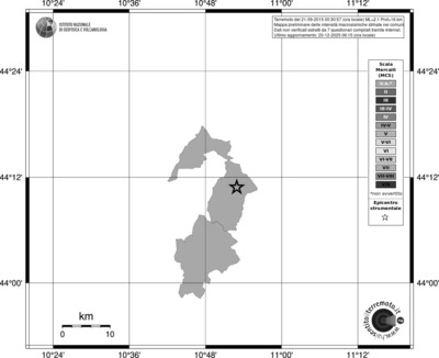 Mappa MCS - territori comuni