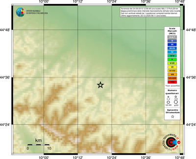 Mappa MCS - località
