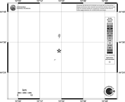 Mappa MCS - territori località