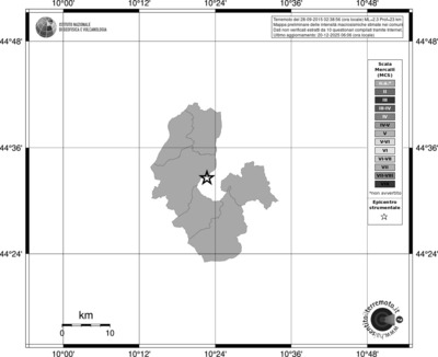 Mappa MCS - territori comuni