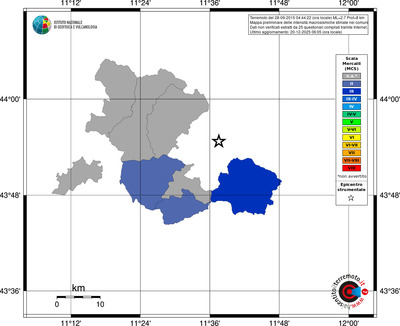 Mappa MCS - territori comuni