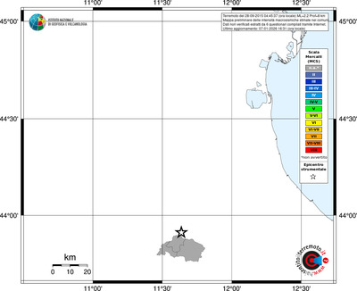 Mappa MCS - territori comuni