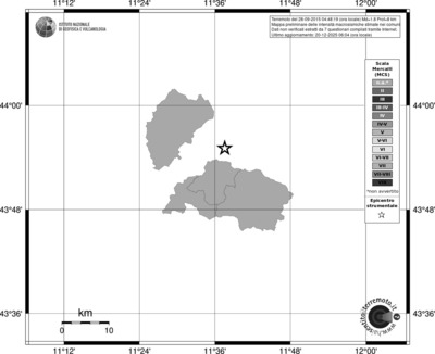 Mappa MCS - territori comuni