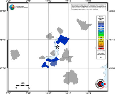 Mappa MCS - territori comuni