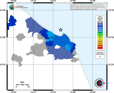 Mappa MCS - territori comuni