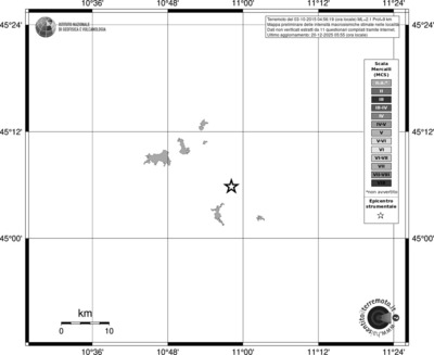 Mappa MCS - territori località