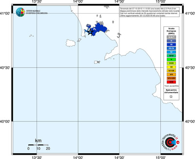 Mappa EMS - territori località