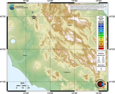 Mappa MCS - località