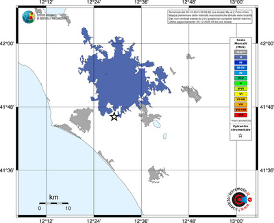 Mappa MCS - territori località