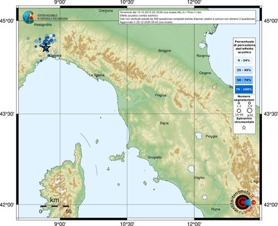 Mappa comuni con almeno 3 questionari