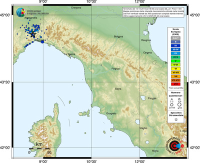 Mappa EMS - località
