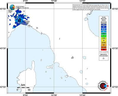 Mappa MCS - territori comuni