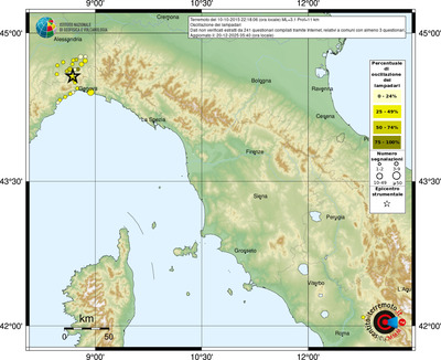 Mappa comuni con almeno 3 questionari