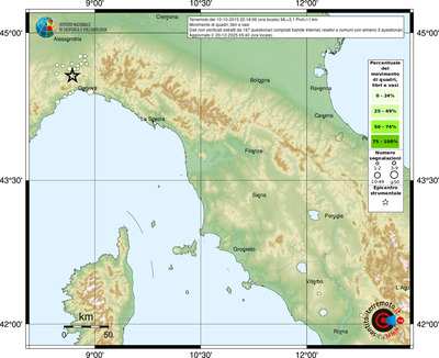 Mappa comuni con almeno 3 questionari