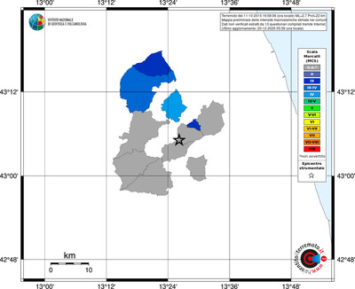 Mappa MCS - territori comuni