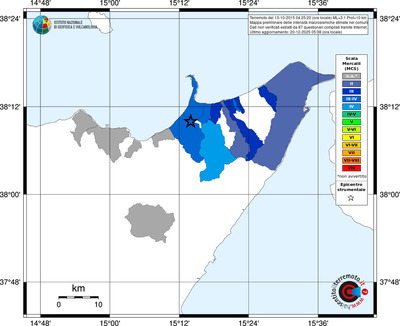 Mappa MCS - territori comuni