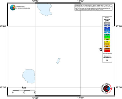 Mappa EMS - territori località