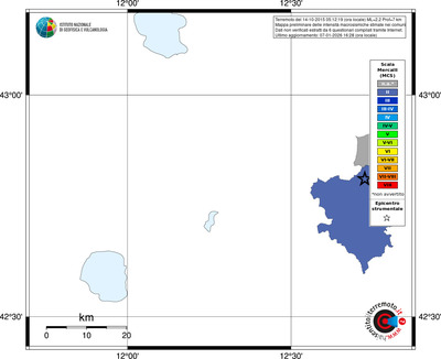 Mappa MCS - territori comuni