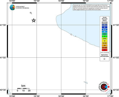 Mappa MCS - territori località