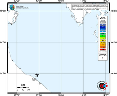 Mappa MCS - territori località