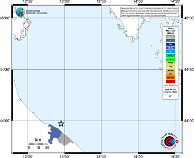 Mappa MCS - territori comuni