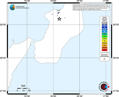 Mappa MCS - territori località